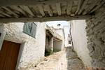 Typical street Bubión, Alpujarras, Spain.