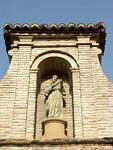 Statue of St. Francis, entered the Real Manasterio San Zoilo, Antequera, Spain.