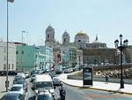Traffic campo del sur, Cadiz, Spain.