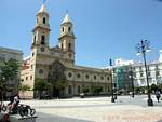 Iglesia Plaza San Antonio, Cadiz, Spain.