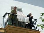 Balcony, Cadiz, Spain.
