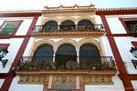 Palace balcony, Carmona, Spain.