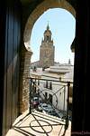 Moorish view from the Puerta de Sevilla, Carmona, Spain.
