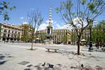 Plaza de Aduana, Malaga, Spain.