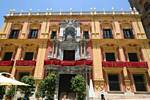 Palacio Episcopal, Plaza Obispo, Malaga, Spain.