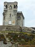 Facing the sea, overlooking the funny Castillo de Santa Catalina, Tarifa, Spain.