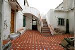 Courtyard of a house, Tarifa, Spain.