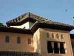 Beauty roofs, Alhambra, Granada, Spain.