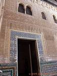 Outside the room of the Ambassadors, Alhambra, Granada, Spain.
