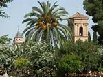 Jardines del Portal, Alhambra, Granada, Spain.