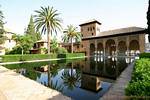 Palace of the Partal, Alhambra Nasrid Granada, Spain.
