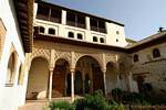 Entrance to the Palace of the Generalife, Alhambra Nasrid Granada, Spain.
