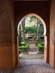 To Lindaraja Patio, Alhambra Nasrid Granada, Spain.