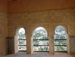 Observation Point of Daraxa. Interior, Alhambra Nasrid Granada, Spain.