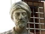Bust of Maimonides Plaza Tiberiades, Cordoba, Spain.