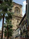 Romanesque bell tower, Granada, Spain.