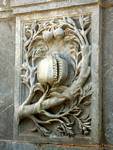 Wall sculpture, Granada, Spain.