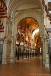 Mixed Muslim construction, Cordoba Mezquita, Spain.