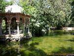 Aquatic center in the Maria Luisa Park, the lungs of the city, Seville, Spain.