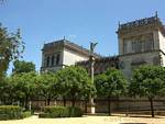 El Pabellón Real, between Plaza America and Parque de María Luisa, Seville, Spain.