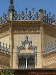 Decoration of Pabellón Real, built by the architect Aníbal González for the Exposición Iberoamericana, Seville, Spain.