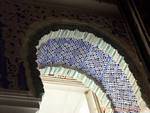Mudejar tracery, Alcazar Seville, Spain.