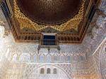 Magnificent dome, Seville Alcazar, Spain.