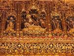 Seville Cathedral altar scene, Spain.