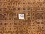 Seville Cathedral ceiling decorated, Spain.