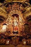 Sumptuous Virgin Mary, Seville Cathedral, Spain.