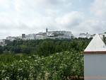 Panorama on the rocky promontory on Vejer, Spain.