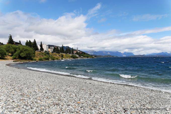 A beach of Lake Nahuel Huapi, Bariloche - Argentina