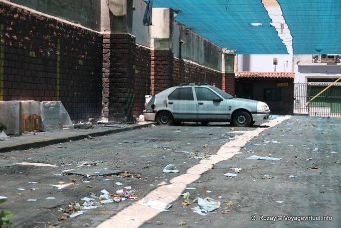 Parking desert, Avenida de Mayo, Buenos Aires - Argentina