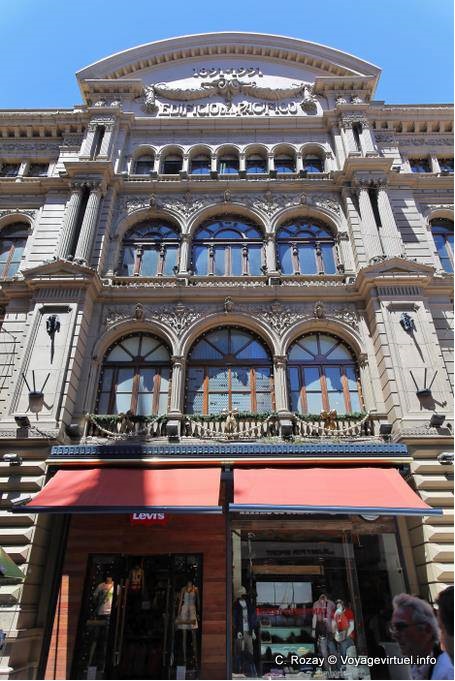 Avenida Florida, the Building Pacifico, Buenos Aires - Argentina