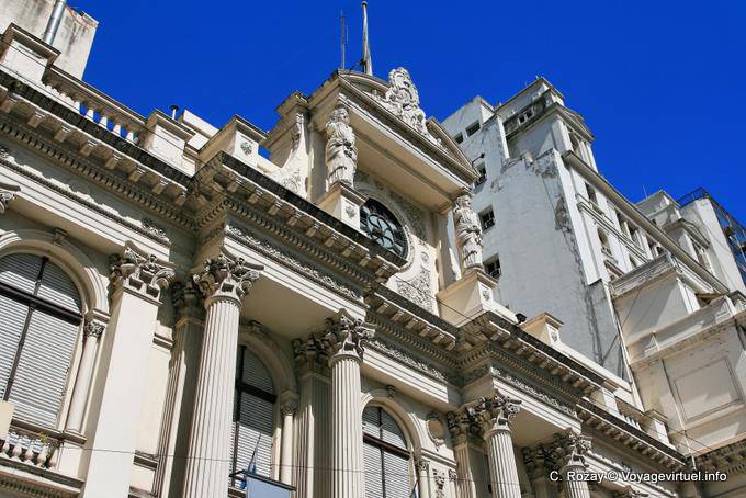 Avenida San Martin, Banco Central building, Buenos Aires - Argentina