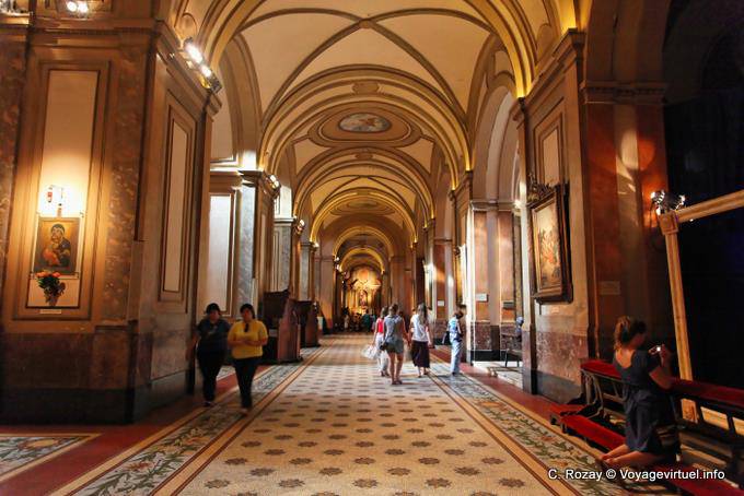The right bay of the Catedral Metropolitana, Buenos Aires - Argentina
