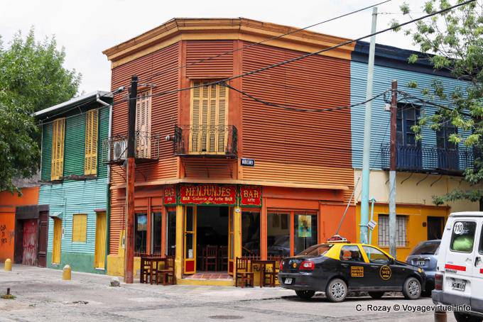 La Boca, Garibaldi, the Menjunes Bar, Buenos Aires - Argentina