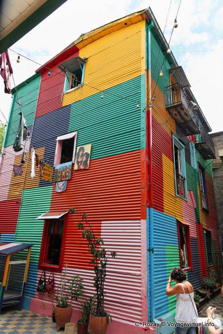 La Boca, colors Magallanes, Buenos Aires - Argentina
