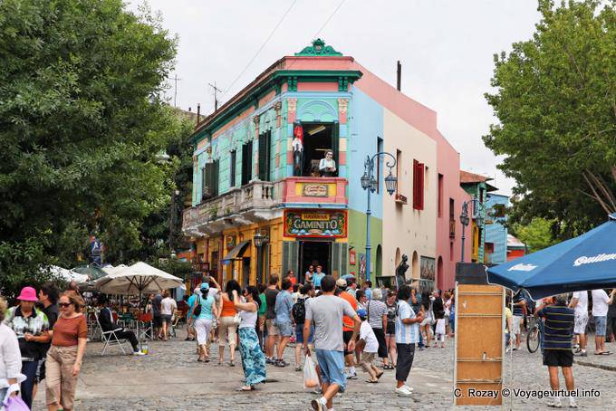 La Boca, Plazoleta Los Suspiros, Buenos Aires - Argentina
