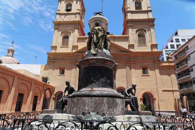 Montserrat, another view of the Basilica Nuestra Senora del Rosario, Buenos Aires - Argentina