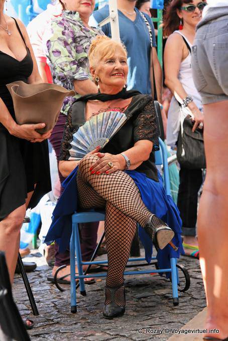 Montserrat, Plaza Dorrego, dancer range, Buenos Aires - Argentina