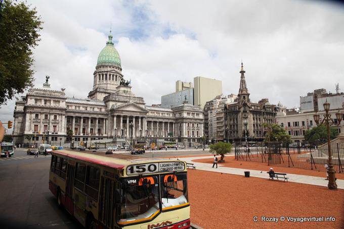 Congress Square, Plaza del Congreso, Buenos Aires - Argentina