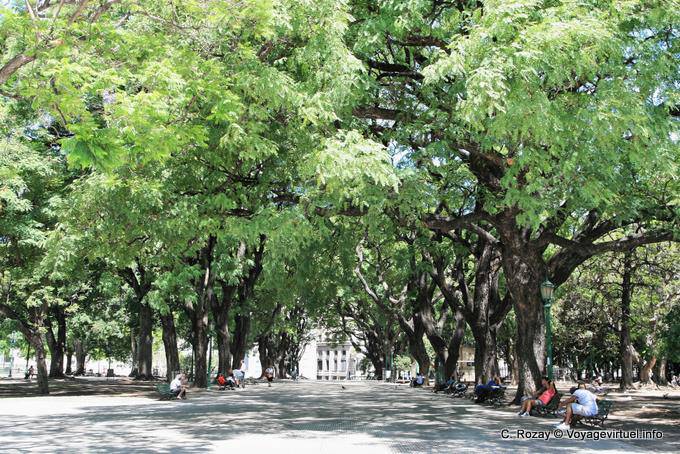 Plaza San Martin, Buenos Aires - Argentina