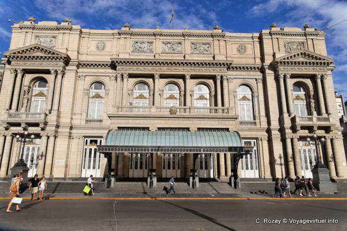 Teatro Colon, Avenida Libertad, Buenos Aires - Argentina