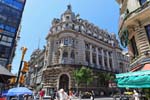 Avenida Florida, building on the corner of Cordoba, Buenos Aires, Argentina.