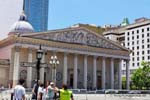 Panorama of the Metropolitan Cathedral, Buenos Aires, Argentina.