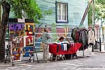 La Boca, artistic stall for tourists, Buenos Aires, Argentina.