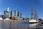 Training ship Fragata Sarmiento, Puerto Madero, Buenos Aires, Argentina.