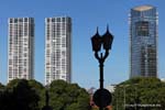 View from the corner of Mayo and Rivadaria, Buenos Aires, Argentina.