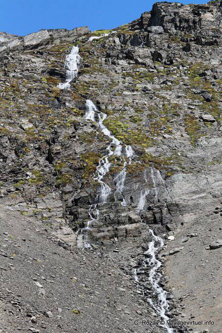 Ushuaia, cascades to the Martial Glacier - Argentina